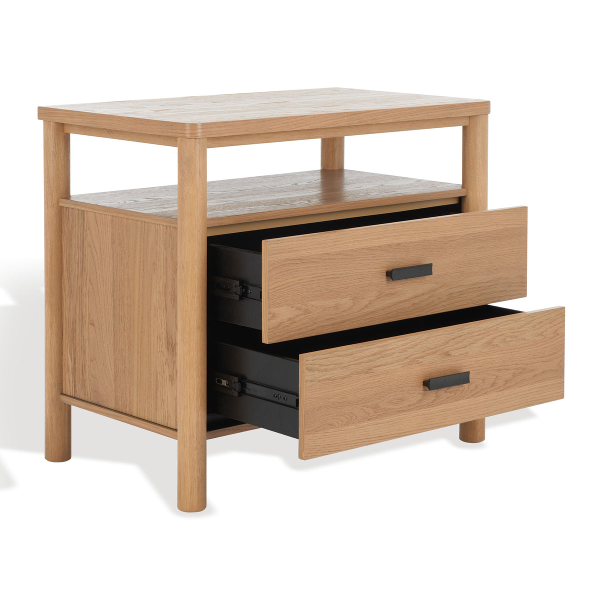 Jaylessa Wood Nightstand in Natural