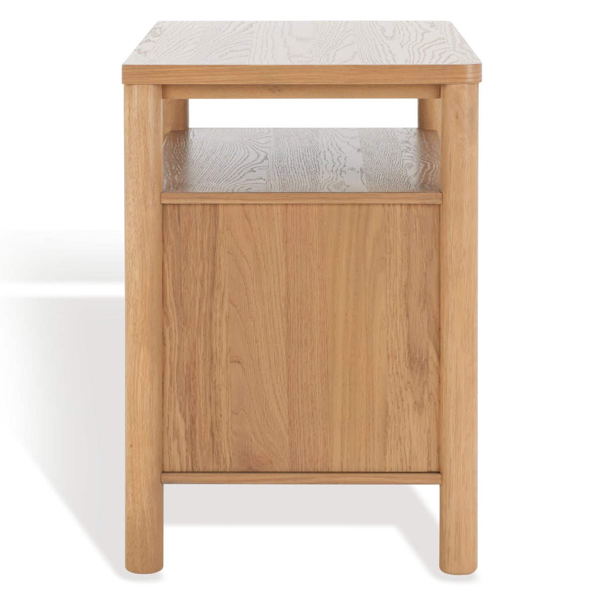 Jaylessa Wood Nightstand in Natural