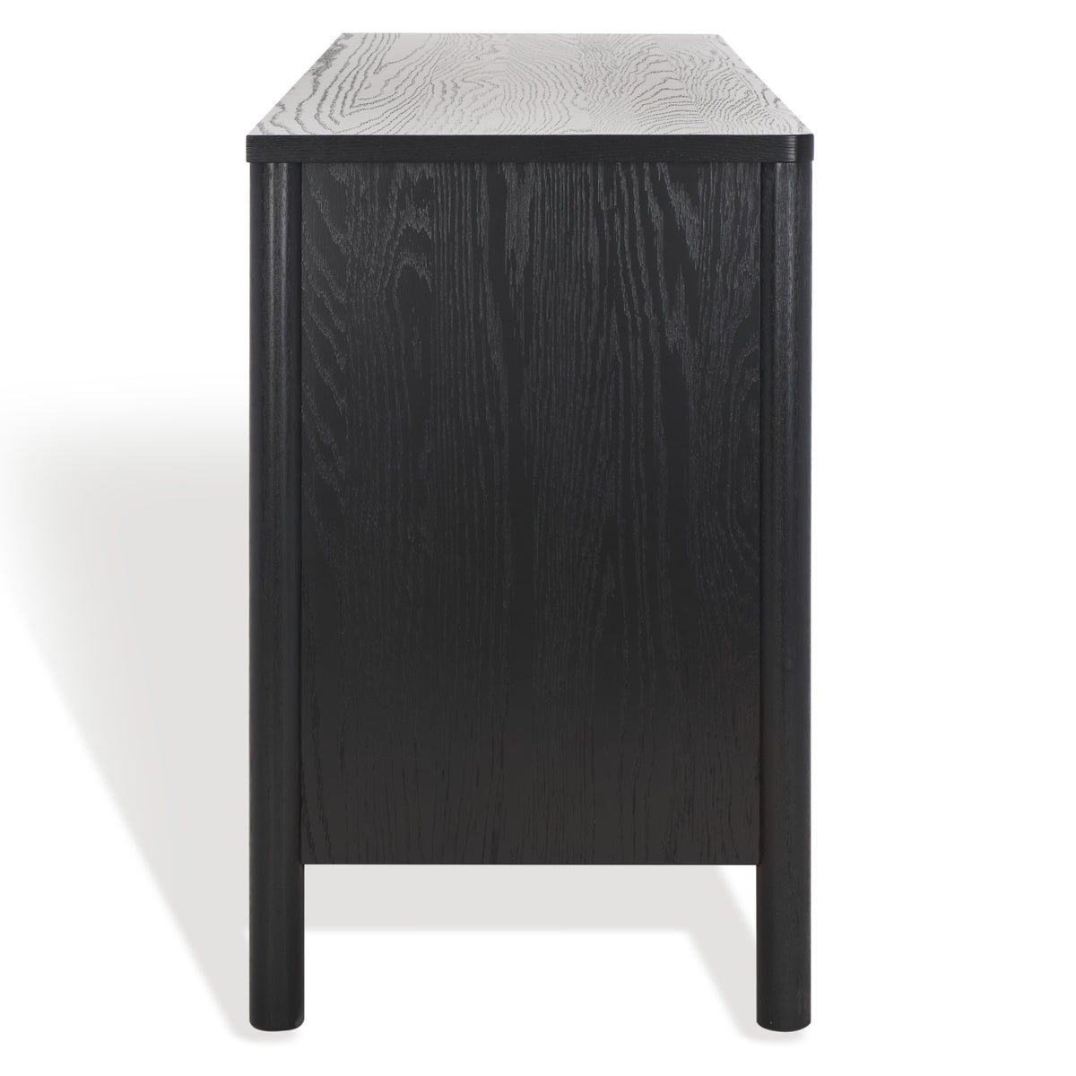 Jaylessa Wood Dresser in Black