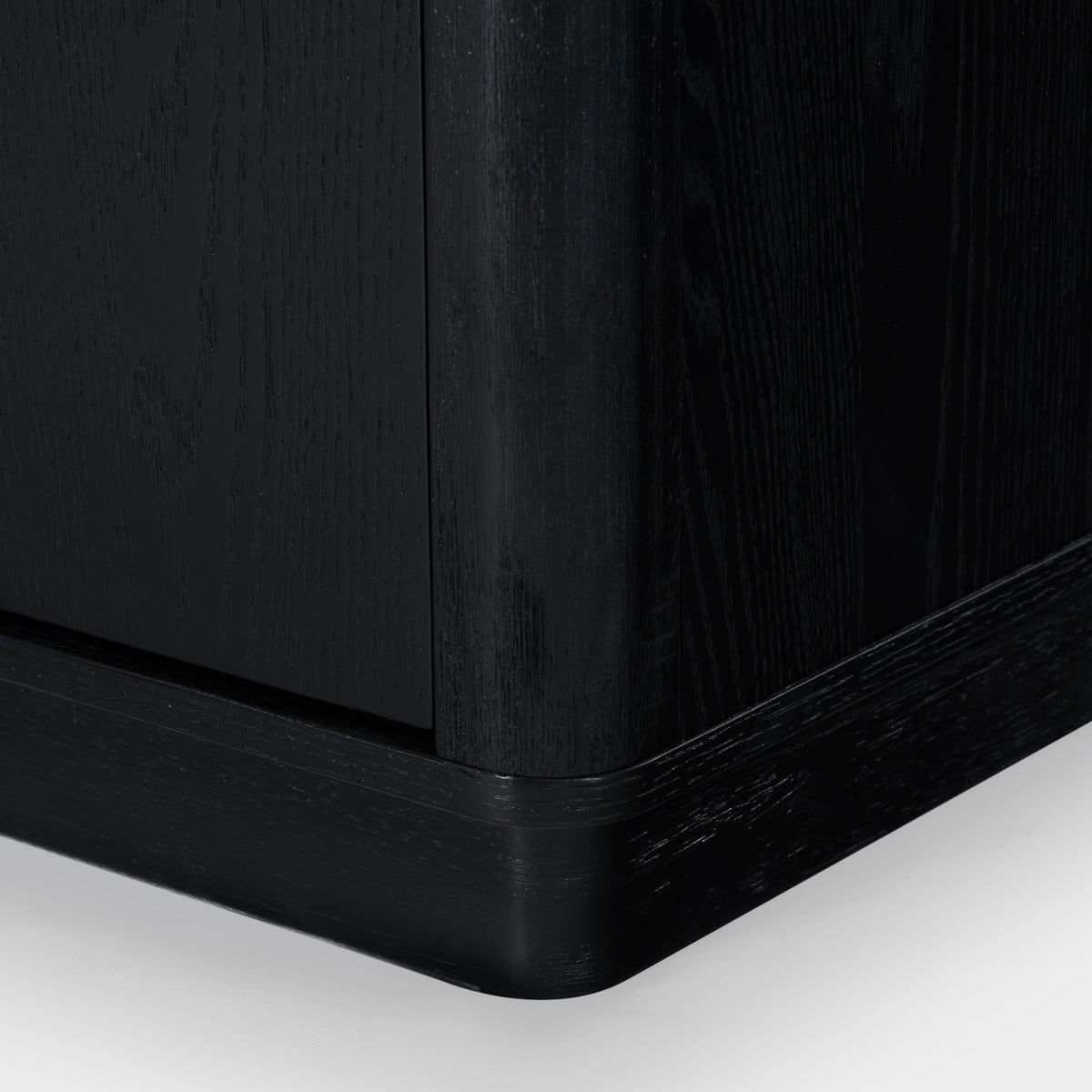 Gabrietta 2 Drawer Wood Sideboard And TV Stand in Black