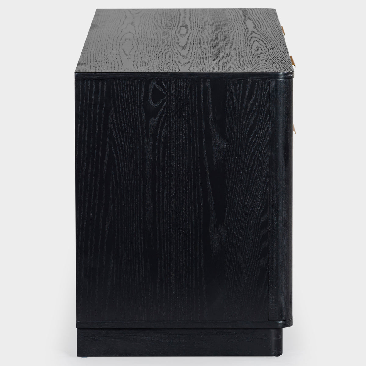 Gabrietta 2 Drawer Wood Sideboard And TV Stand in Black