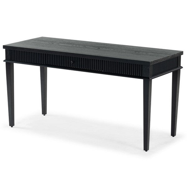 Shelbie Wood Desk in Black