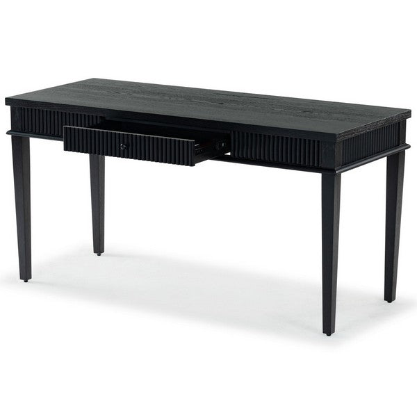 Shelbie Wood Desk in Black