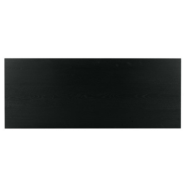 Shelbie Wood Desk in Black