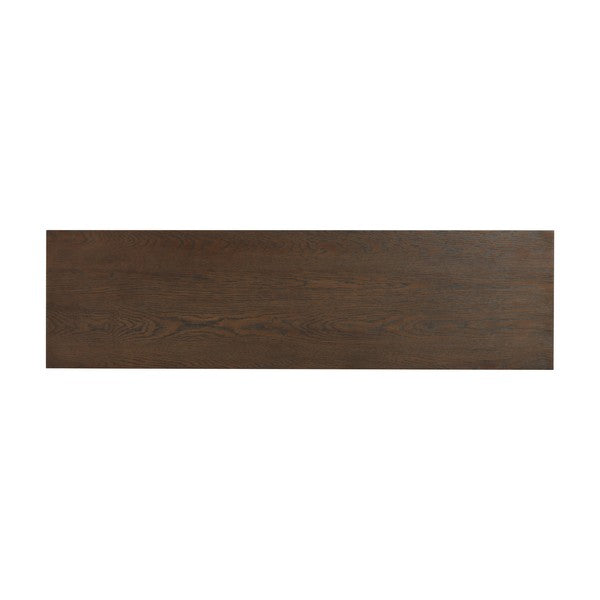 Claramay Wood Console Table in Walnut
