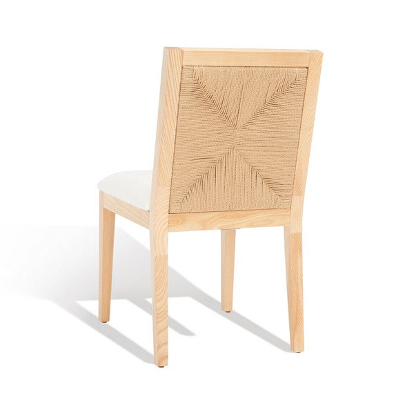 Emilio Natural Woven Dining Chair (Set of 2) - The Mayfair Hall