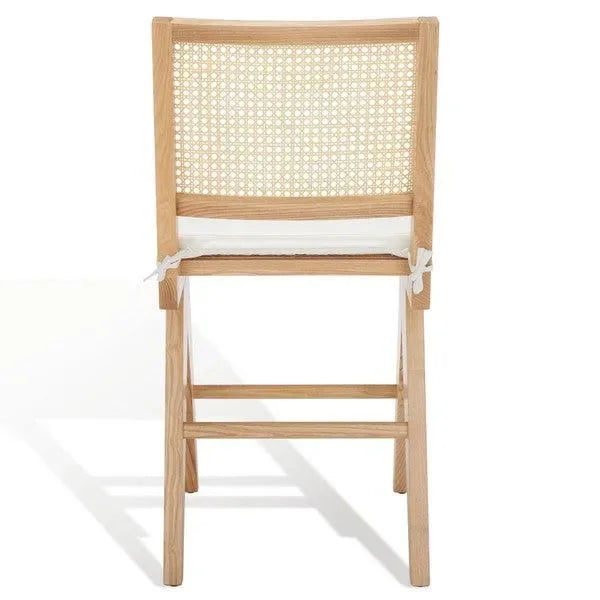 Colette Wood Counter Stool in Natural - The Mayfair Hall