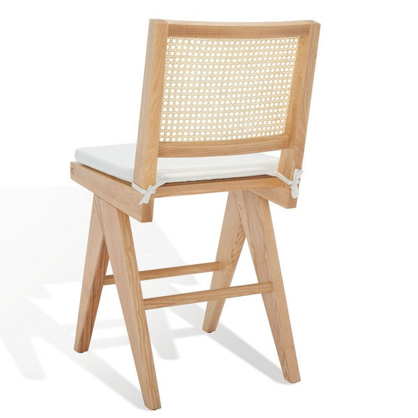 Colette Natural Rattan Counter Stool - The Mayfair Hall