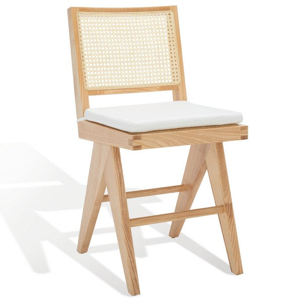 Colette Natural Rattan Counter Stool - The Mayfair Hall