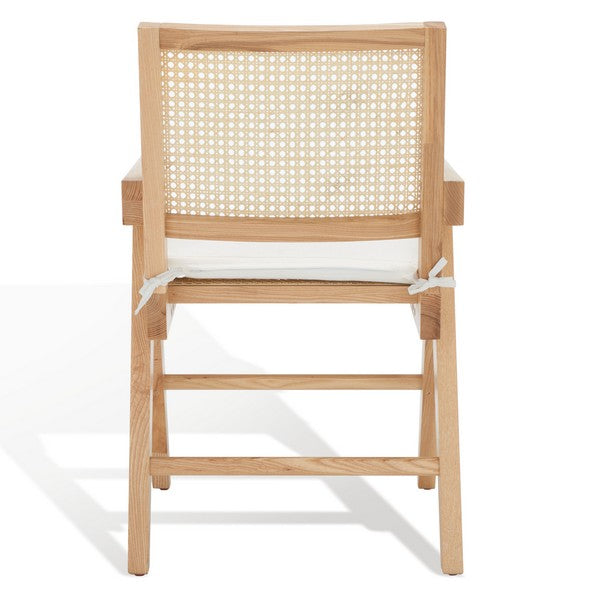 Colette Natural Rattan Armchair - The Mayfair Hall