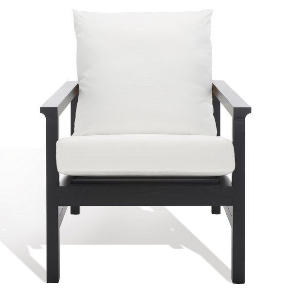 Emmalee Black/Natural Cord Back Accent Chair - The Mayfair Hall