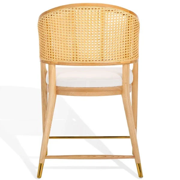 Safavieh Rogue Rattan Counter Stool - Thumbnail 2