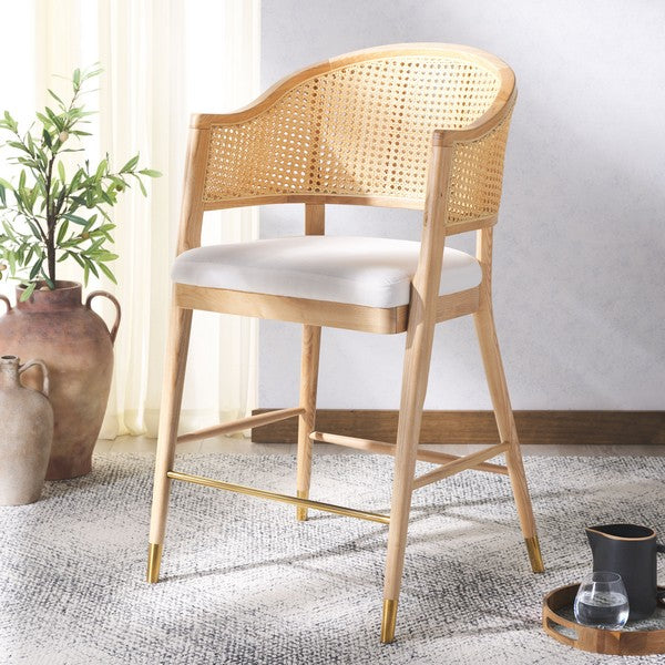 Rogue Rattan Bar Stool in Natural