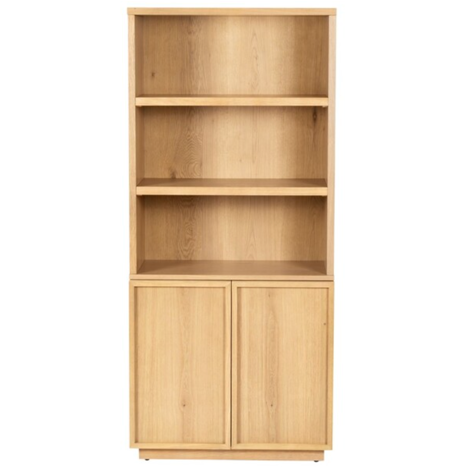 Zeus 4 Shelf Wood Bookcase - Thumbnail 4