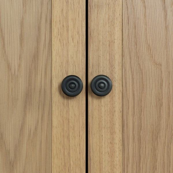 Haylina 4 Shelf Wood Bookcase in Natural