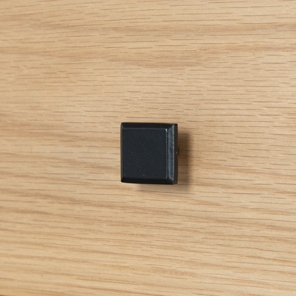 Francesco 4 Shelf Wood Bookcase in Natural