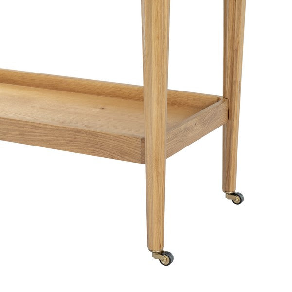 Feliciabriana Wood Bar Cart in Natural