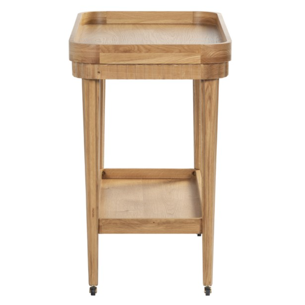Feliciabriana Wood Bar Cart in Natural