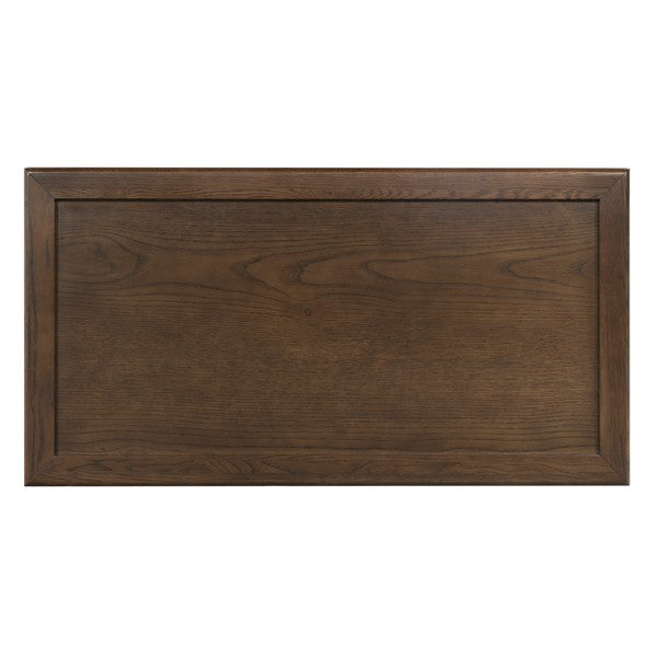 Donnabrielle Wood Bar Cart in Walnut