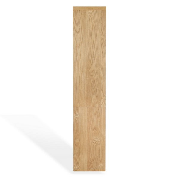 Elanna Wood 4 Shelf Bookcase in Natural