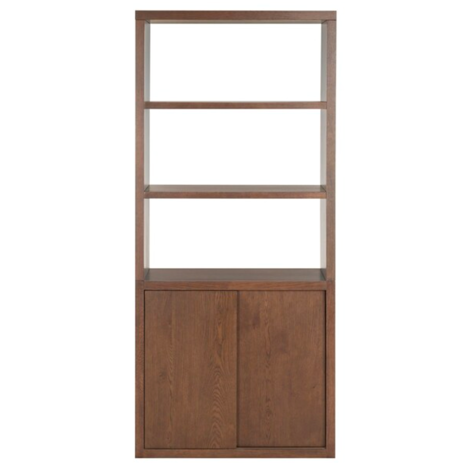 Elanna Wood 4 Shelf Bookcase - Thumbnail 2