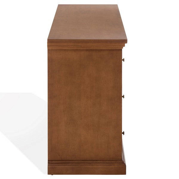 Lizzy 6 Drawer Dresser in Walnut