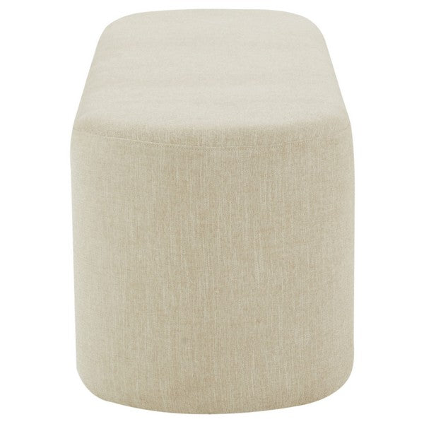 Dallyce Beige Upholstered Bench - The Mayfair Hall