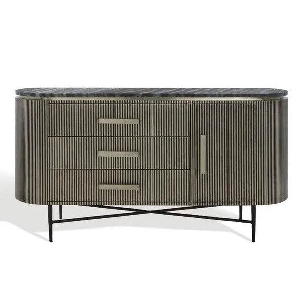 Everlyse Marble Top Sideboard - The Mayfair Hall
