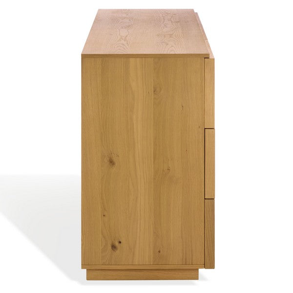 Zeus 9 Drawer Dresser in Natural