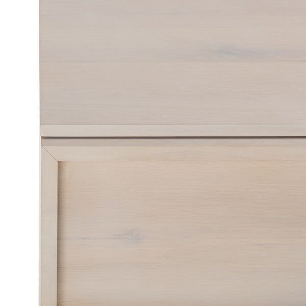 Zeus 9 Drawer Dresser in Light Gray