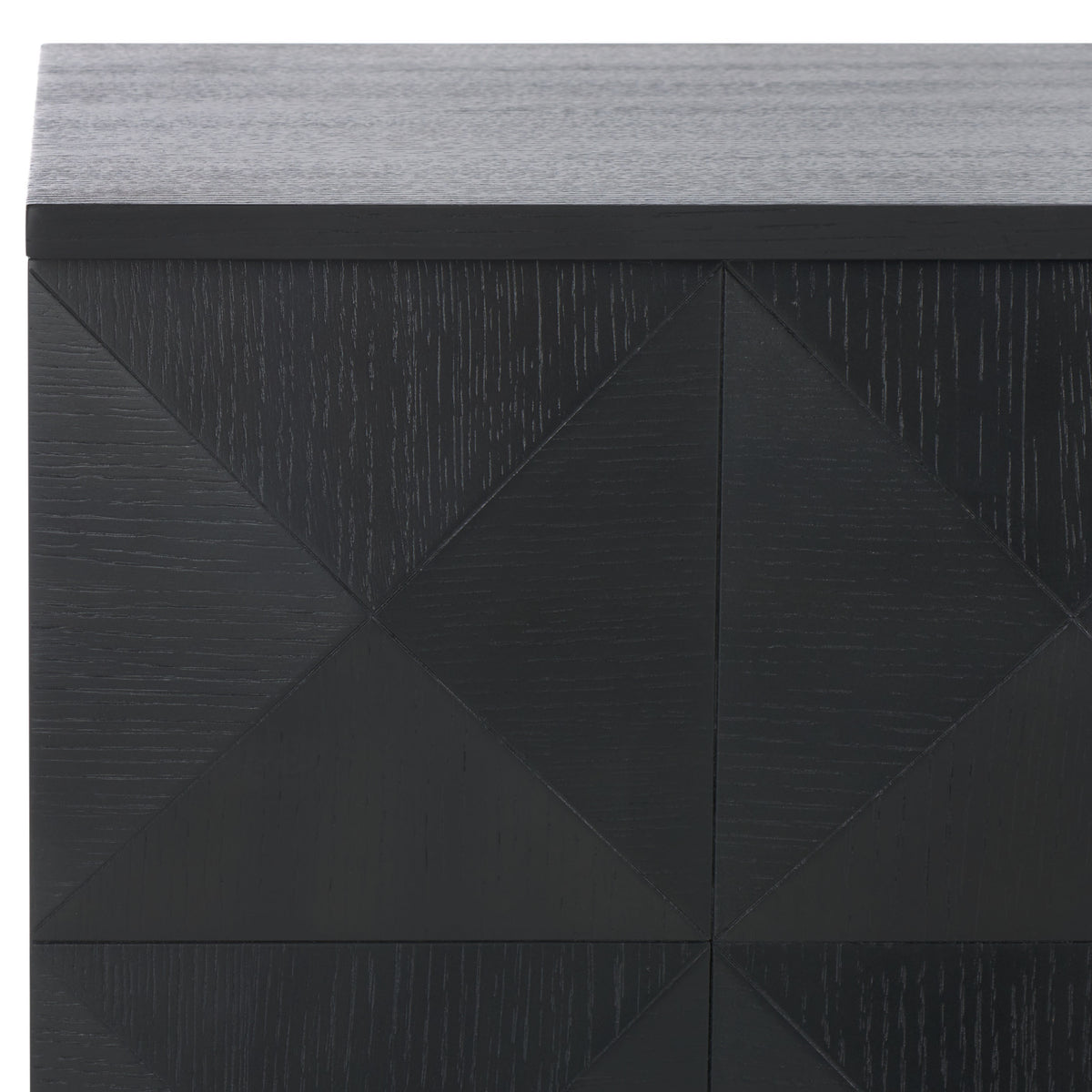 Patty 4 Door Sideboard in Black