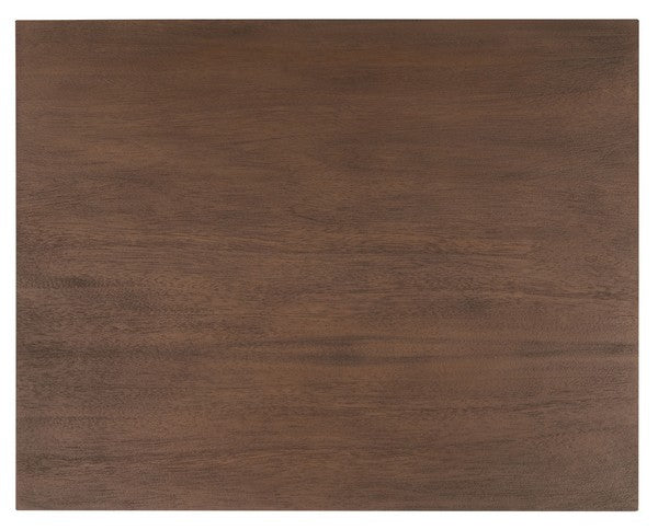 Lisabet 1 Drawer Wood Nightstand in Brown