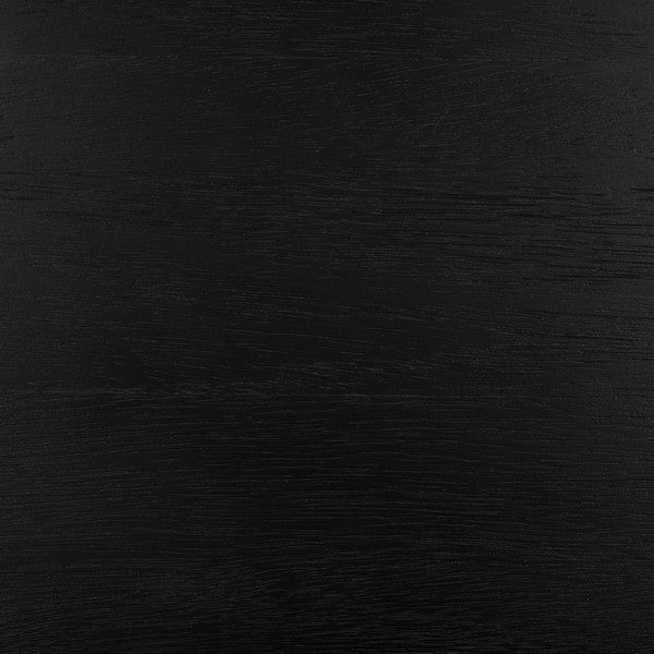 Lisabet 3 Drawer Wood Nightstand in Black