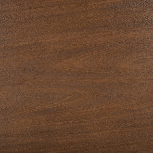 Nisha Wood Nightstand with 3 Drawer in Brown