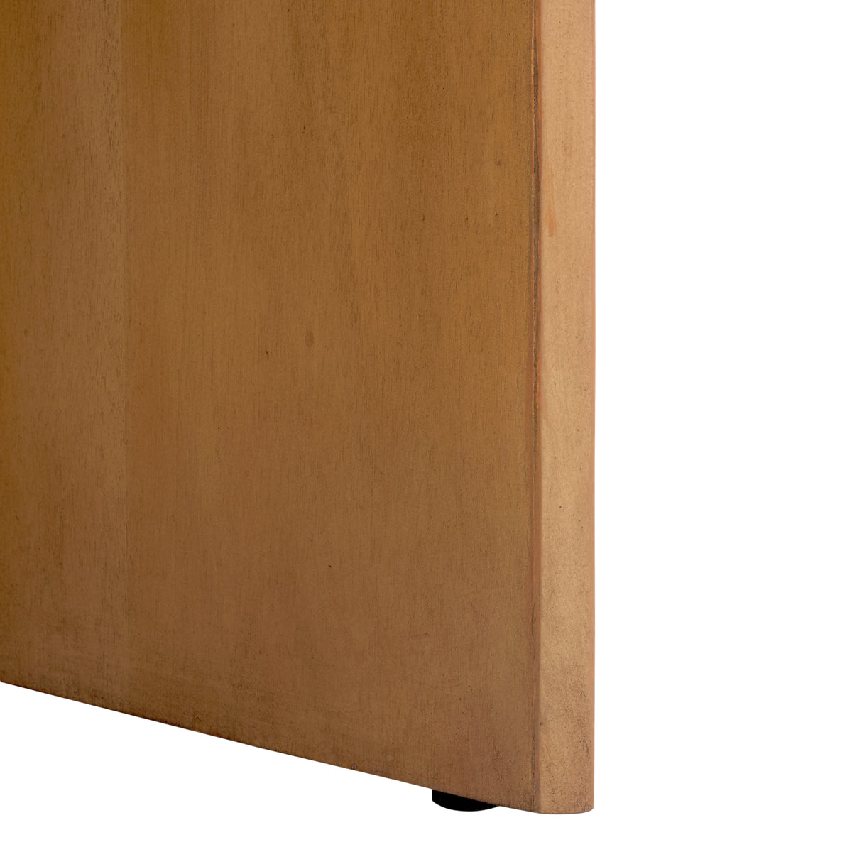 Daiya Round 1 Drawer Wood Nightstand in Natural