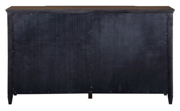 Phineas 9 Drawer Walnut Sideboard - The Mayfair Hall