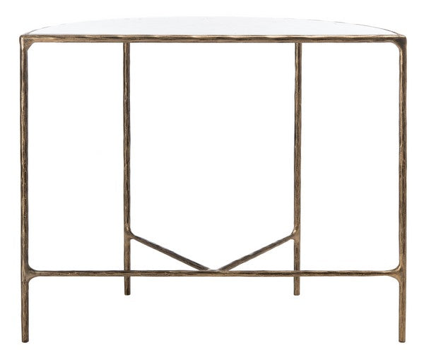 Jessa Forged Metal Console Table - The Mayfair Hall