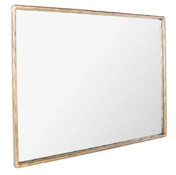 Trish Iron Mirror in Brass - The Mayfair Hall