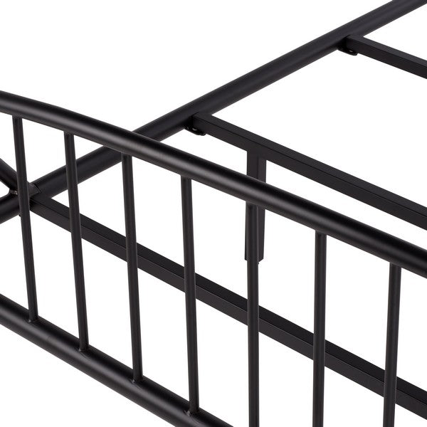 Sheeran Metal Spindle King Bed in Black