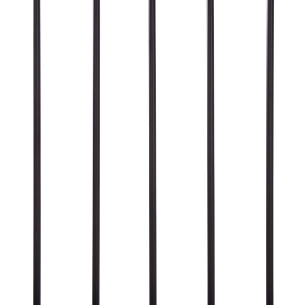 Sheeran Metal Spindle King Bed in Black