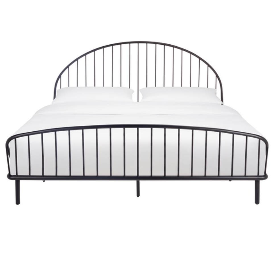 Sheeran Metal Spindle Queen Bed in Black