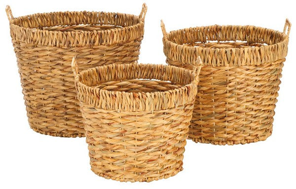 Fenwick Natural Baskets - Set of 3 - The Mayfair Hall