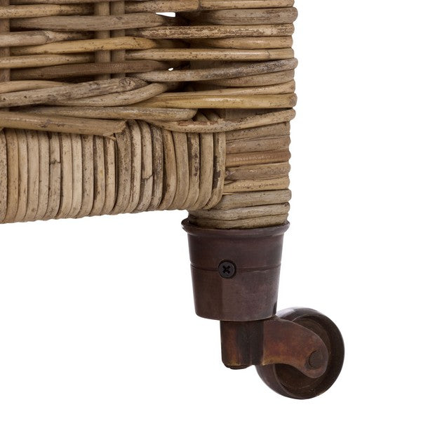 Sanaki Wood Storage Bin in Natural
