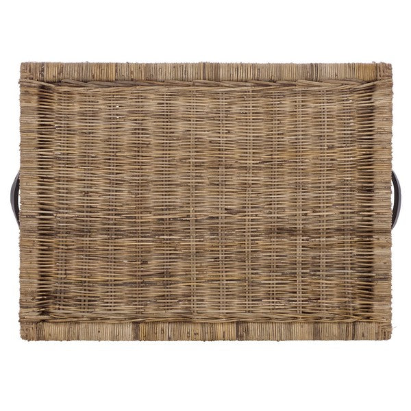 Sanaki Wood Storage Bin in Natural