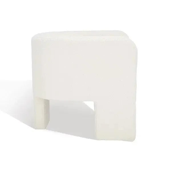 Safavieh Sammie 3 Leg Ivory Boucle Accent Chair