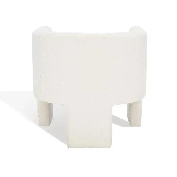 Safavieh Sammie 3 Leg Ivory Boucle Accent Chair