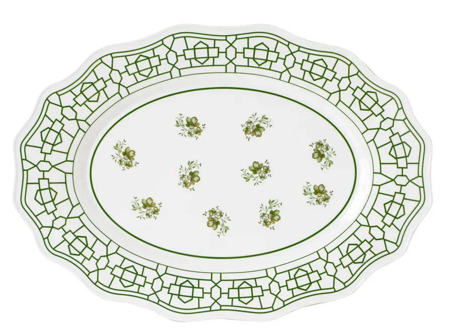 Spring Green Melamine Dinnerware Collection - The Mayfair Hall