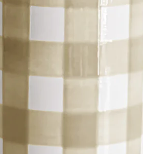 Gingham Column Lamp Sample Color Tiles
