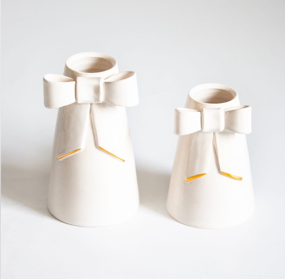 Bow Bloom Vases