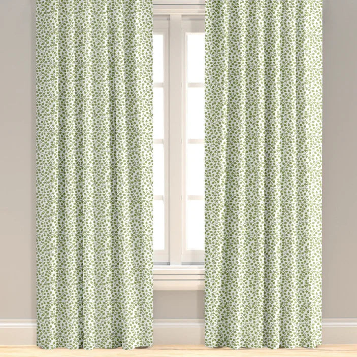 Audrey in Eloise Drapery Panel - The Mayfair Hall